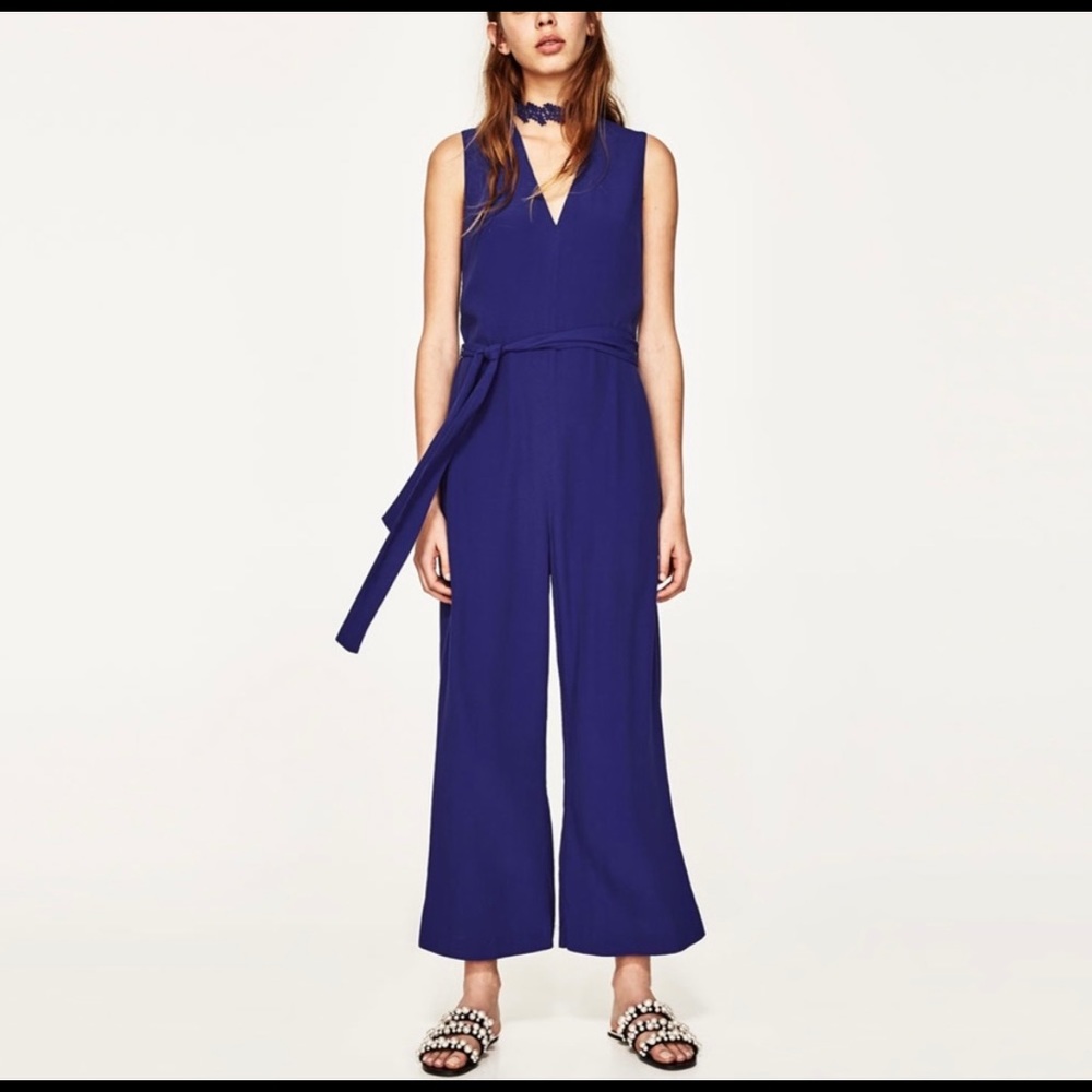 Navy Blue Jumpsuit